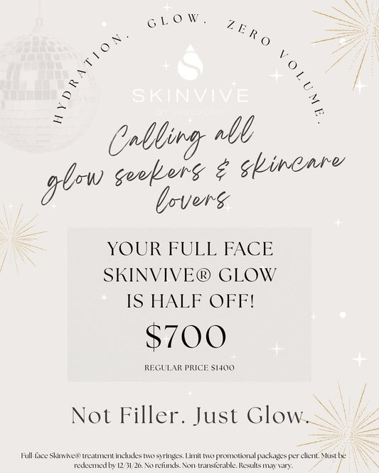 Full-Face Skinvive® Glow Treatment